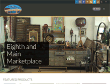 Tablet Screenshot of eighthandmain.com